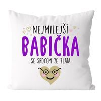 Polštářek - nejmilejší babička