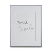 Hama portrétový rámeček SASSY, 13x18 cm, stříbrná lesklá