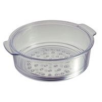 cedník d24cm-pařáček, TITANIO PYREX sklo