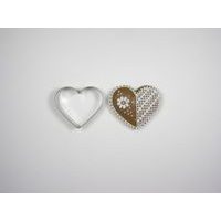 vykr.NR 0024 Srdíčko, 4x4,6cm