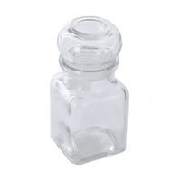 dóza 150ml TK150/2, 5,5x5,5x12cm, sklo