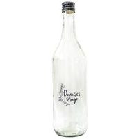 láhev 0,7l DOMÁCÍ SIRUP, 3ks, vč.zátk šroub Al, sklo
