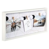 Hama madrid Plastic Frame Gallery, black, 3 x 10 x 15 cm, 23 x 45 cm