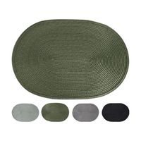 prostírání 44x29cm, ovál, 4barvy, proplétané