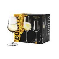 sklen. 360ml, 6ks, BOHEMIA PR. BONITA, bílé víno