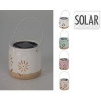 svícen/lucerna x cm, solární, mix barev