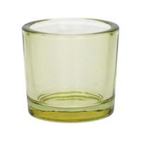 DUIF SVÍCEN NA ČAJOVOU SVÍČKU ESPEN 6,5X6CM ŽLUTÁ ČIRÁ