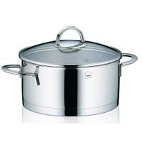 KELA Kastrol nerez se skleněnou poklicí 2,45 l CAILIN KL-10956