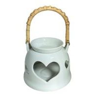 lampa-aroma, nedekorovaná, čes.porcelán