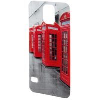 PHONEFASHION Londýn 3D obrázok pre kryt Clear pre Samsung Galaxy S5