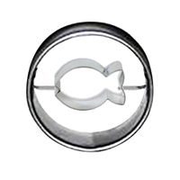 TORO VYKRAJOVÁTKA NA CUKROVÍ 4CM KOLEČKO-RYBA_hamashop