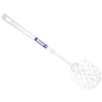 TORO Štětka WC bez misky, bílá, 7 x 7 x 37 cm_hamashop