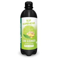 TOPNATUR Kombucha Limetka&Zázvor 500 ml