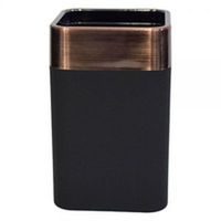 kelímek na zub.potř., MURCIA, 6,8x6,8x10,6cm, ABS plast+pryž