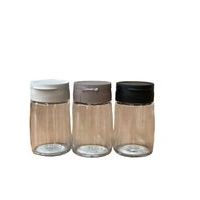 slánka 100ml, LINA oválná, 5x10cm, sklo/plast