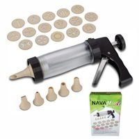 lis na těsto 22cm MISTY+23ks zdob.nástavce, NR/plast