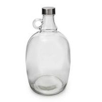 láhev 2,0l SOUDEK ucho, kov.uzávěr, sklo