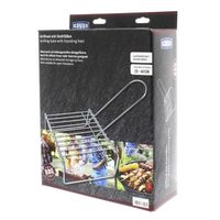 Xavax grilovací rošt s nožkami, 23 x 23 až 40 cm