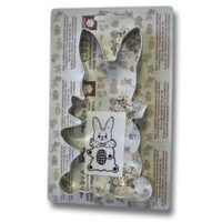 vykr. 0553 Zajíc s mašlí, 14,5cm /b.SKIN/