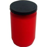 svíčka hřbit.130g, OL1, olej. malá, červená