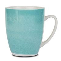 hrnek 380ml sv.tyrkys, ALEXANDRA, porcelán