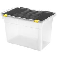 heidrun BOX ÚLOŽNÝ S VÍKEM 54L, PLAST, 58X36,5X37,5 CM_hamashop