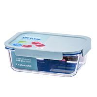 LOCKNLOCK DÓZA "CLEAR" OBDÉLNÍKOVÁ BOROSILKÁT.SKLO 2L MINT_hamashop