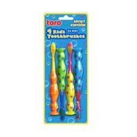 TORO KARTÁČEK NA ZUBY, DĚTSKÝ 4KS, 14CM_hamashop