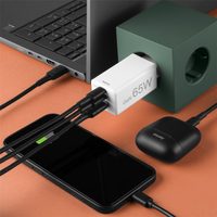 Hama rychlá USB nabíječka GaN USB-C + USB-A, PD/QC, 45 W