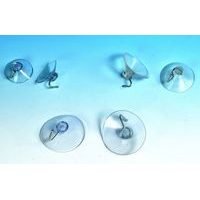 háček s přísavkou STŘEDNÍ, kov/plast