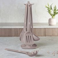 KELA Stěrka na těsto Tom silikonová černá 29,0x6,0cm KL-12622