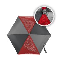 Dětský skládací deštník s magickým efektem, fialový