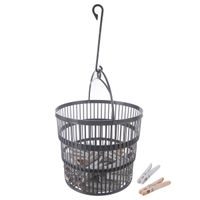 Prádelní kolíčky v košíku 50 ks