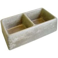 krmítko 25x14x7,5cm, dělené, dvoumiska, beton