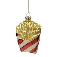 TORO OZDOBA VÁNOČNÍ HRANOLKY 7X4X11,5CM SKLO_hamashop