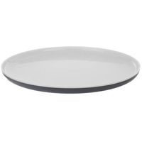 talíř d25x2cm, mělký AURA kulatý, plast