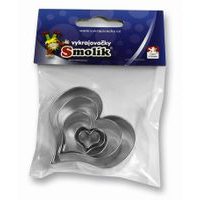 vykr. 0744 Srdíčka prohnutá, sada-5ks