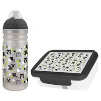 Krabička na svačinu z nerezové oceli Step by Step, Dino