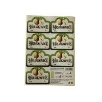 etikety HRUŠKOVICE 7ks, samolepky