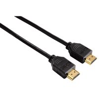 Hama HDMI kabel vidlice - vidlice, 1,5 m, pozlacený, Ethernet, nebalený