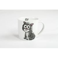 hrnek 260ml ANDREAS-KOČKA A57448, čes.porcelán