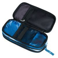 Dívčí školní penál Bagmaster CASE GALAXY 7 A BLACK/PINK