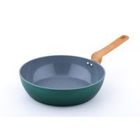 BERLINGERHAUS Pánev grilovací s mramorovým povrchem a poklicí 28 cm Rosegold Metallic Line BH-1610