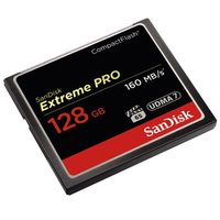 SanDisk Extreme CF 128 GB 120 MB/s zápis 85 MB/s UDMA7