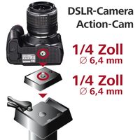 Hama adaptér pro kamery s 1/4" závitem na GoPro držák