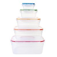 LOCKNLOCK SADA DÓZ NA POTRAVINY LOCK 5KS OBDÉLNÍK_hamashop