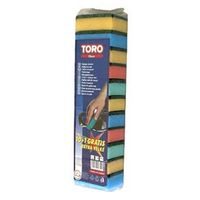 TORO hubka na nádobí, 10+1ks, 5,3 x 7,8 x 2,8 cm_hamashop