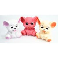 pokladnička MYŠKA, MIX, v.16cm, keramika