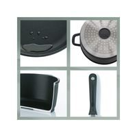 KELA Zásobní dóza Dorothea sklo transparentní 13,0cm 9,0cm 0,6l KL-15282