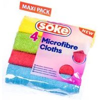 utěrka 4ks 30x30cm, odstr.99% bakterií, mikrovl., SÖKE